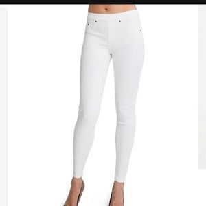 Spanx Ankle Skinny Jeans, White